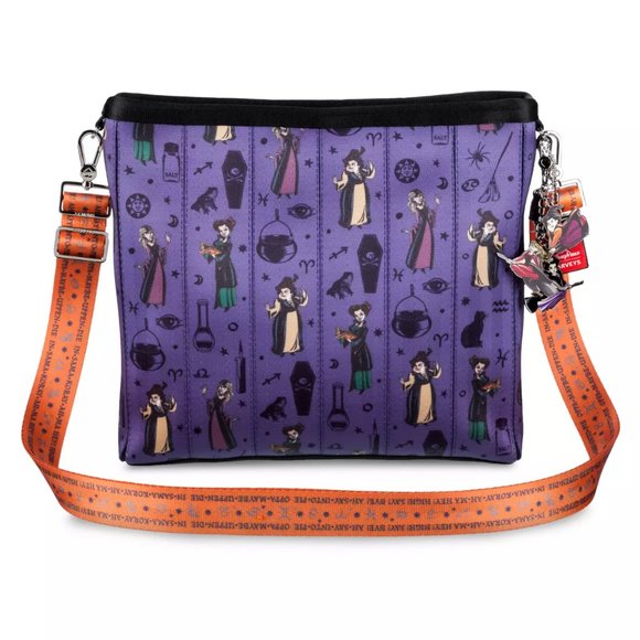 DISNEY HARVEYS HOCUS POCUS SANDERSON SISTERS CROSSBODY BAG BACKPACK HALLOWEEN - Picture 8 of 11